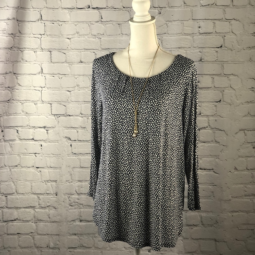 Dana Buchman Knit Top Size Large